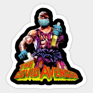 The Covid Avenger Sticker